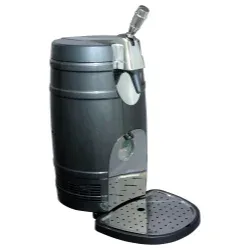 (image for) 5 Liter Beer Keg with Tap, Black