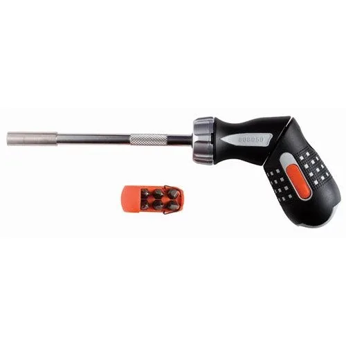 Ratchet Bit Screwdriver Swivel Pistol Grip (image for) Ratchet Bit Screwdriver Swivel Pistol Grip