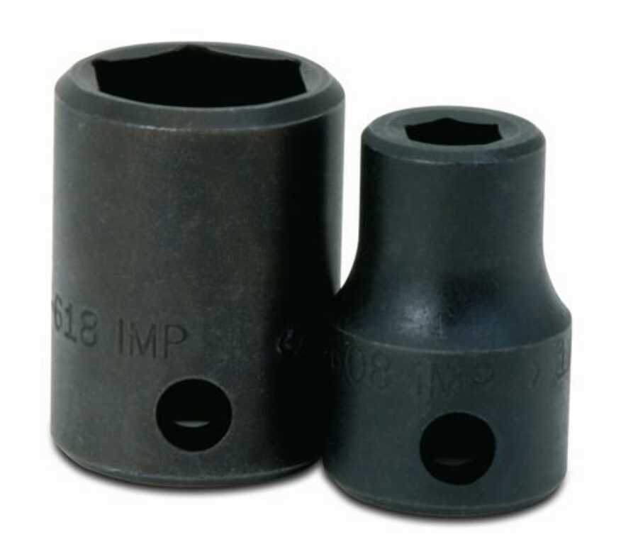 1/2" Drive SAE 1-1/8" Impact Shallow Socket