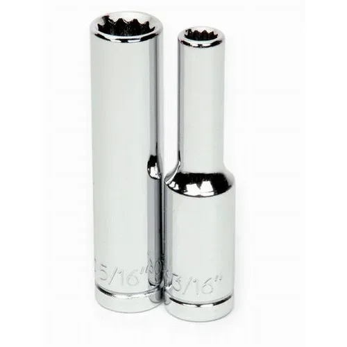 (image for) 1/4" Drive Deep Socket 12 Point 1/2"
