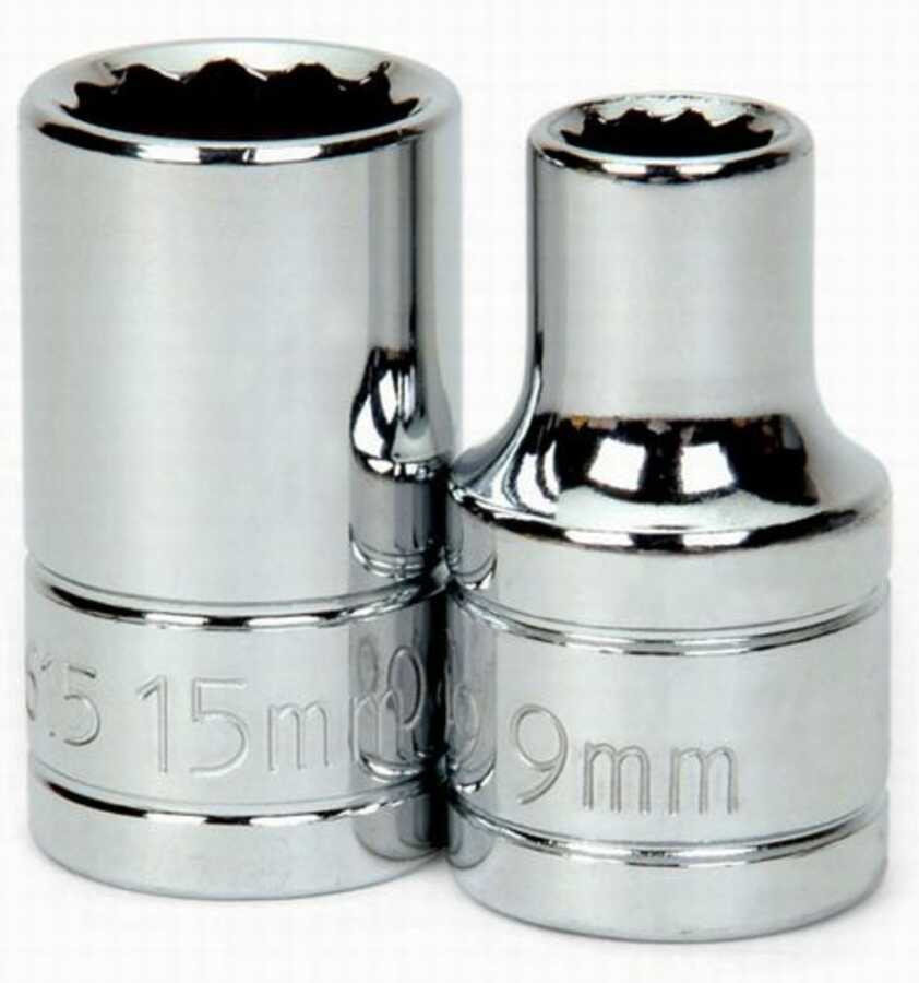 25MM Shallow 12 Point Socket 1/2 Drive