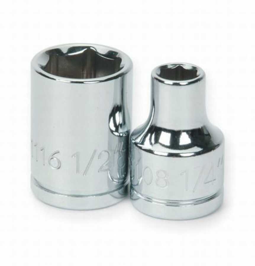 3/8 Drive Shallow Socket, 6 Point, 19MM