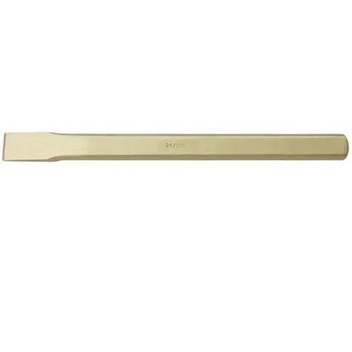 Non-Sparking Flat Chisel Aluminum Bronze 300X25 (image for) Non-Sparking Flat Chisel Aluminum Bronze 300X25