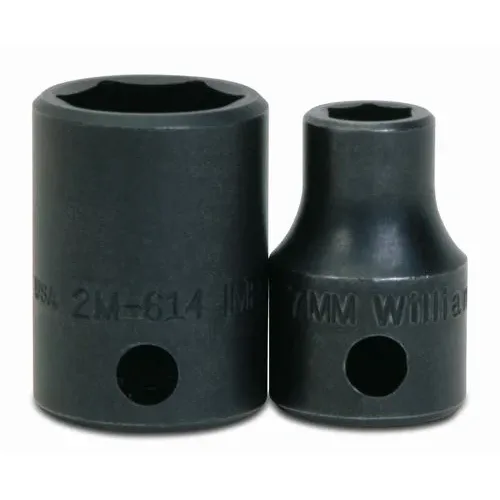 3/8" Drive 6-Point Metric 8 mm Shallow Impact Socket (image for) 3/8" Drive 6-Point Metric 8 mm Shallow Impact Socket