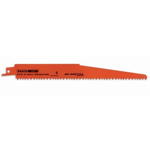 Bimetal Recip Ground Teeth Demolition Blade, 6", 5 (image for) Bimetal Recip Ground Teeth Demolition Blade, 6", 5