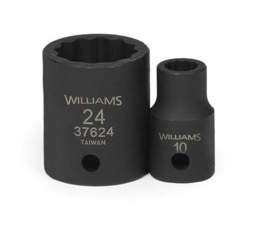 1/2" Drive 12-Point Metric 18 mm Shallow Impact Socket