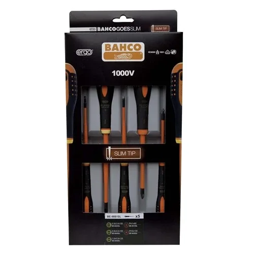 (image for) Insluated Ergo Screwdriver - 5 Piece Set