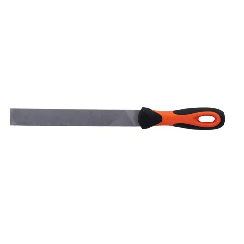 8" Bastard Cut Hand File with Ergo™ Handle (image for) 8" Bastard Cut Hand File with Ergo™ Handle