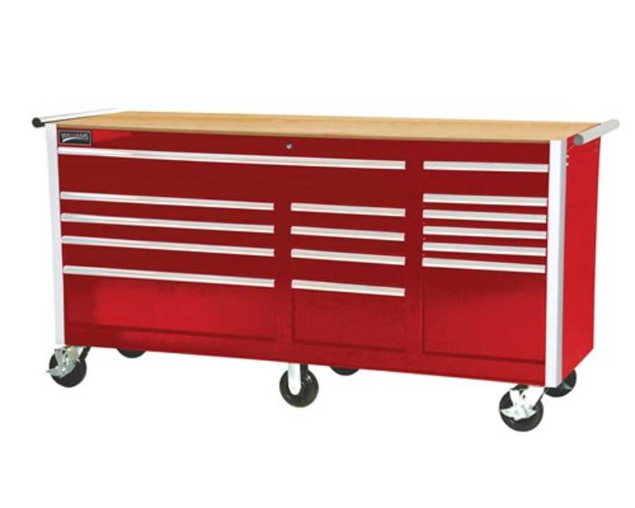 Wood Work Surface for Heavy Duty 54" Roll Cabinets