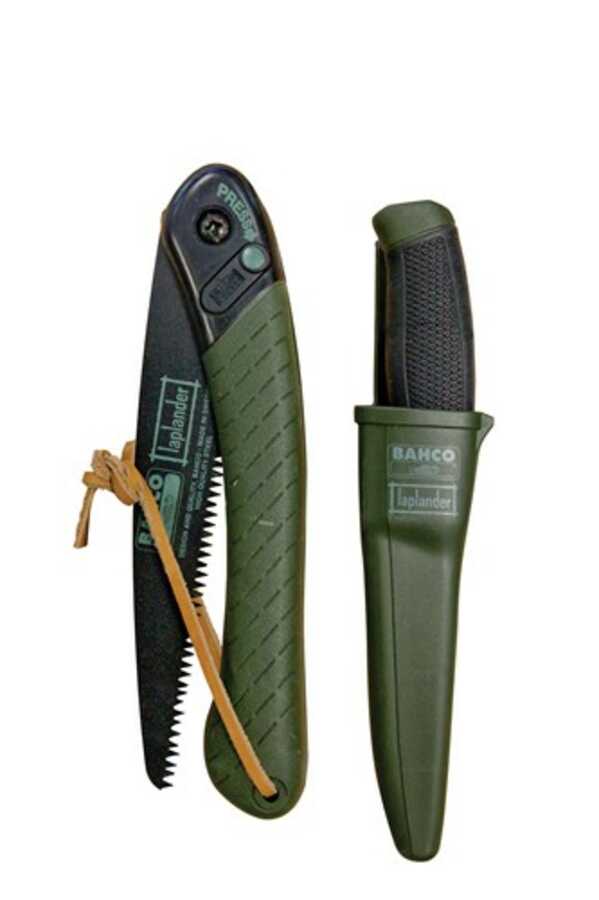 9" Laplander Folding Saw & Knife Combination