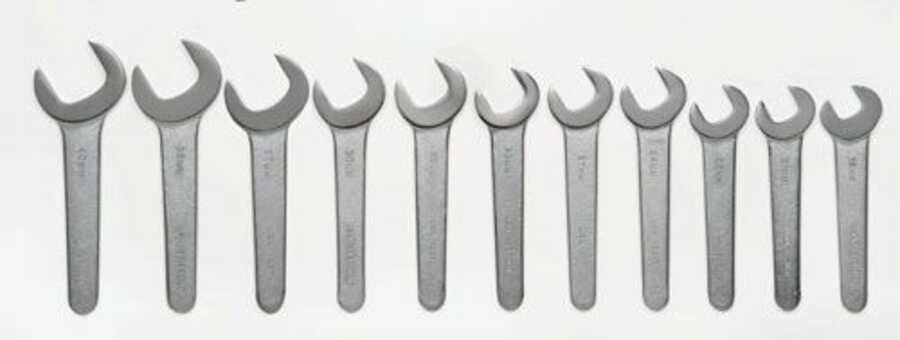 10 pc Metric 30° Service Wrench Set