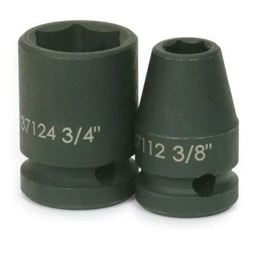 (image for) 1/2 Drive Shallow Impact Socket, 6 Point, 11/16