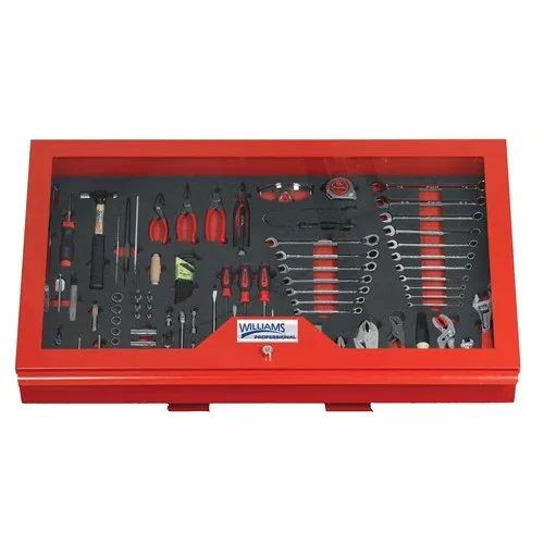 (image for) 6S Visual Control Cabinet - Red, Professional Seri