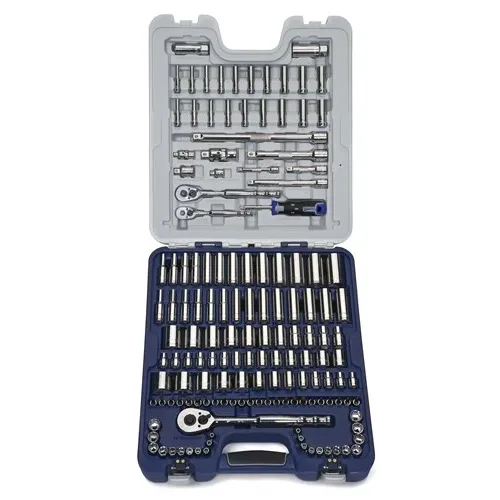 (image for) 146 Piece 1/4", 3/8", 1/2" Drive Socket Set