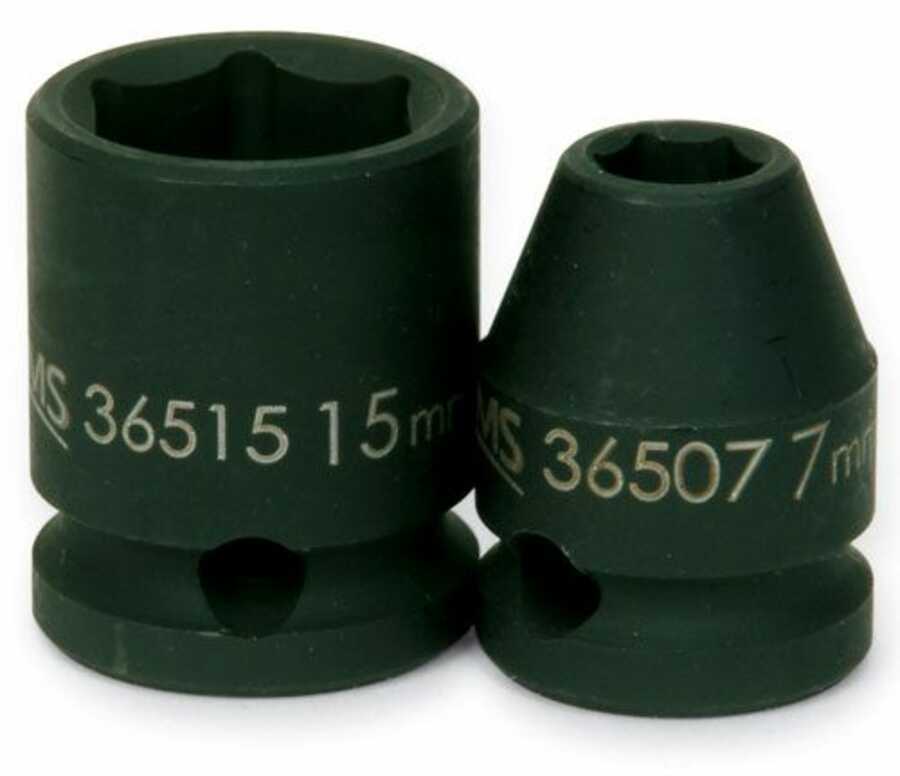 13MM Shallow 6 Point Impact Socket 3/8 Drive