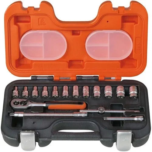 16 Piece 1/4" Drive Socket and Drive Tool Set (image for) 16 Piece 1/4" Drive Socket and Drive Tool Set