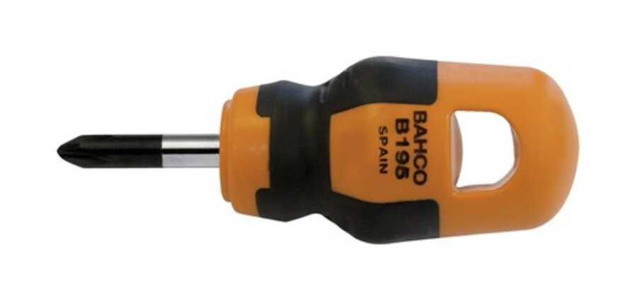 BAHCOFIT Screwdriver Stubby Pozidriv # 2