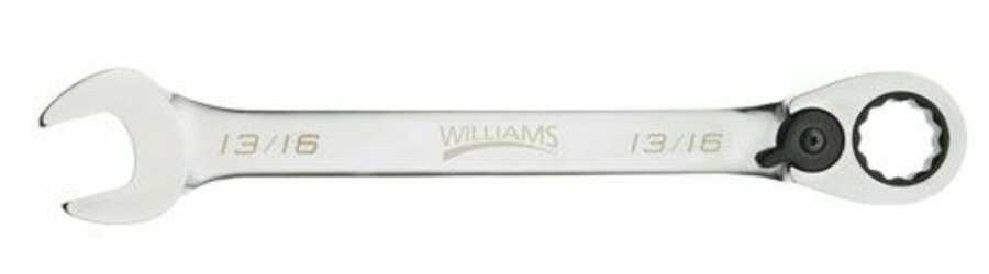 1/4" 12-Point SAE Reversible Ratcheting Combination Wrench