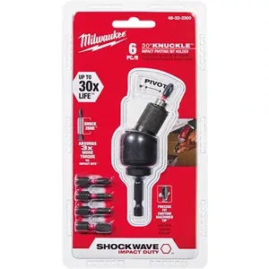 6 Pc Shockwave 30? Nuckle Bit (image for) 6 Pc Shockwave 30? Nuckle Bit