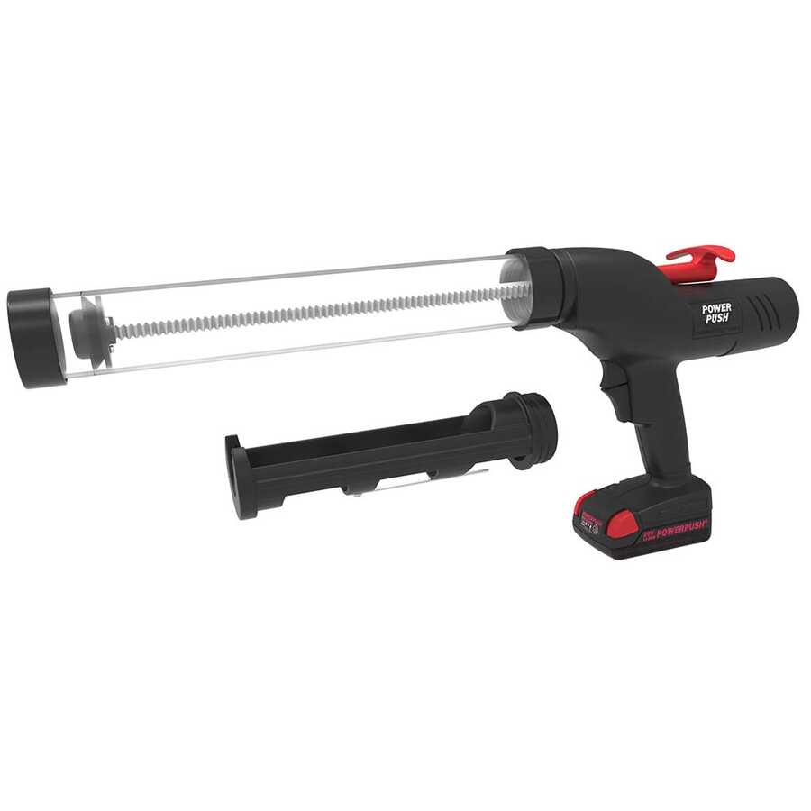 20v Cordless 10 oz cartridge and 600ml sausage caulking gun