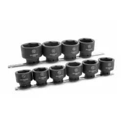 SOCKET SET IMP 10PC 3/4DR 6PT SAE (image for) SOCKET SET IMP 10PC 3/4DR 6PT SAE