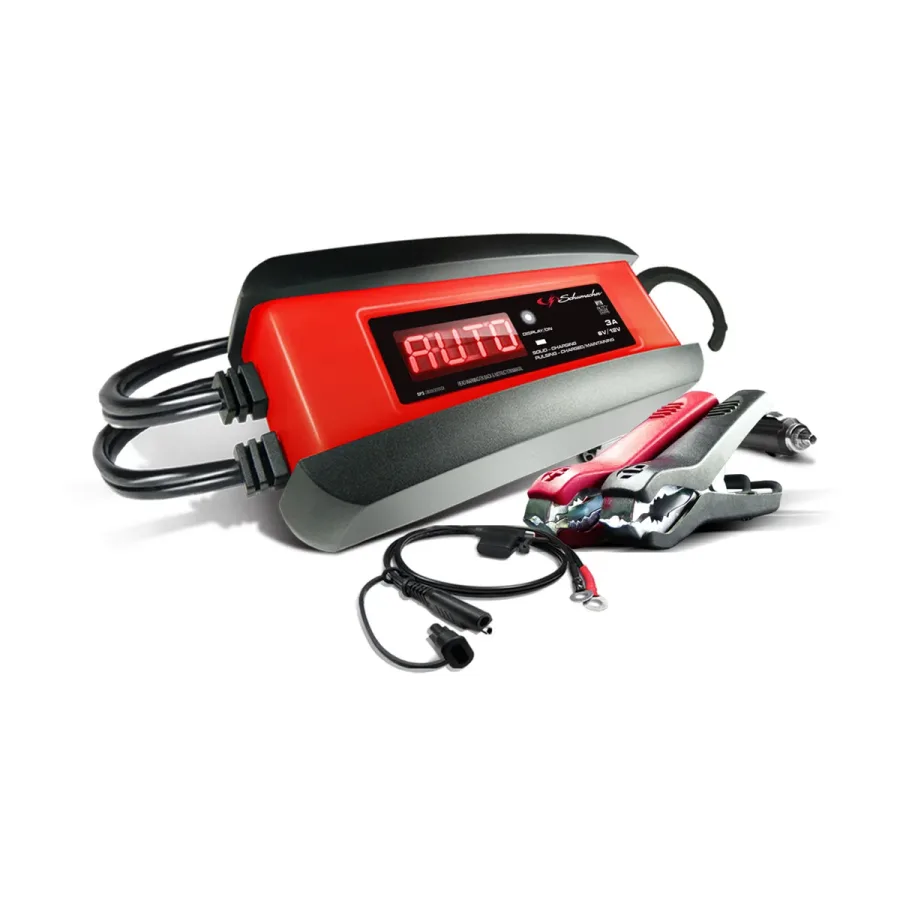 (image for) 3 Amp Charger/Maintainer w Scrolling Display