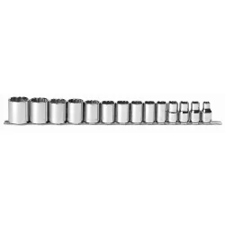 14pc 12 Pt Skt Set 1/2" Dr 14pc 12 Pt Skt Set 1/2" Dr