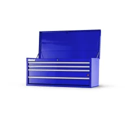 42 X 4 DRAWER TOP CHEST, BLUE