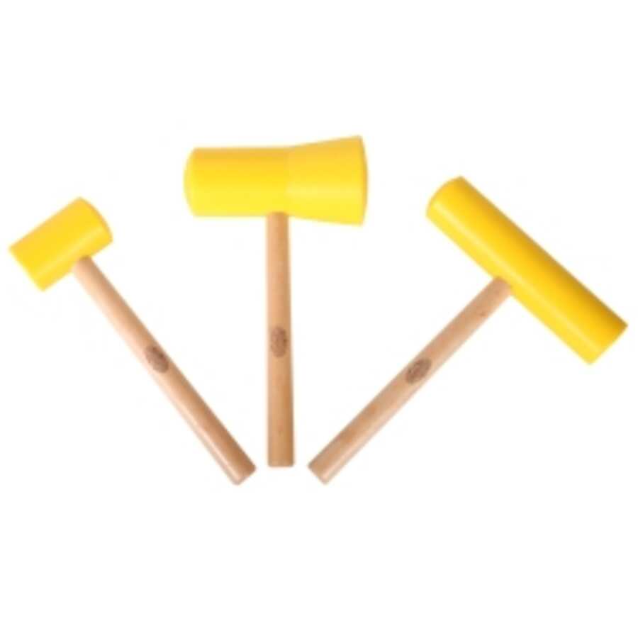 3PC BARREL MALLET SET