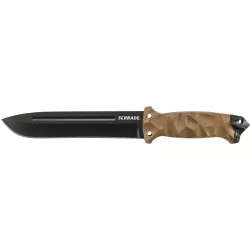 Schrade Large Full Tang Drop Point Fixed Blade Knife Schrade Large Full Tang Drop Point Fixed Blade Knife