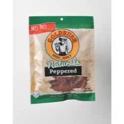 Goldrush Natural Peppered Beef Jerky Case of 12 Goldrush Natural Peppered Beef Jerky Case of 12