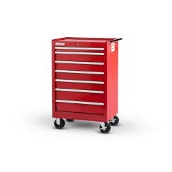 27 X 7 DRAWER HIGH CABINET, RED 27 X 7 DRAWER HIGH CABINET, RED