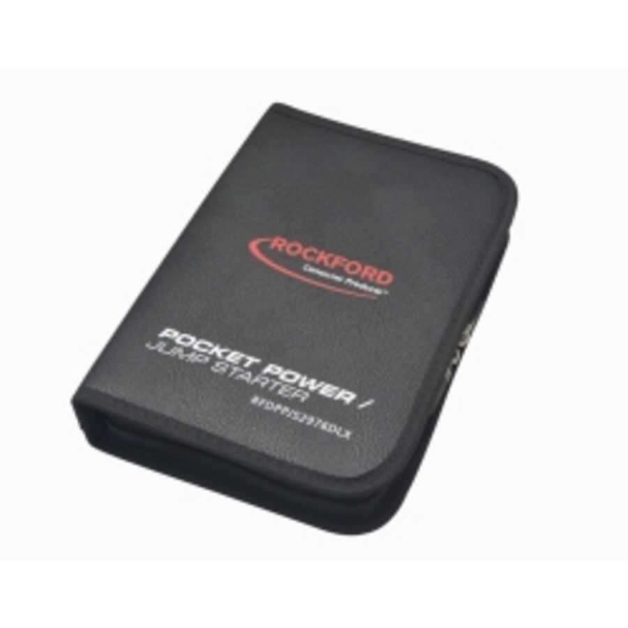 Rockford | ced2976p11 | Rockford Jump Starter Zippered Kit Case - Compact & Organized