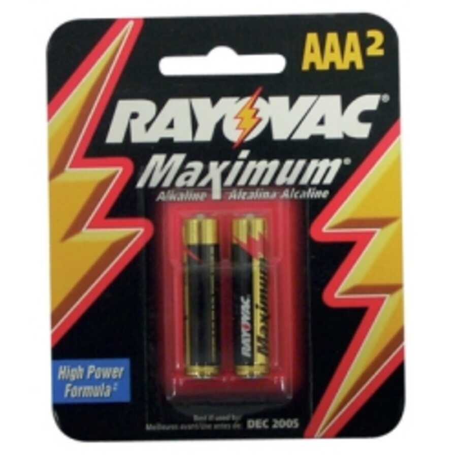 ALKALINE AAA BTRY 2PACK