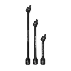 3 Pc. 1/2" Drive Pinless Impact Universal-Joint Ex