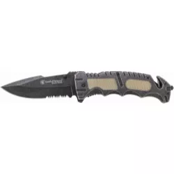 Smith & Wesson Liner Lock Partially Serrated Drop Point Folding Smith & Wesson Liner Lock Partially Serrated Drop Point Folding