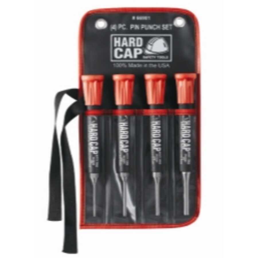 4PC HARDCAP PIN PUNCH SET