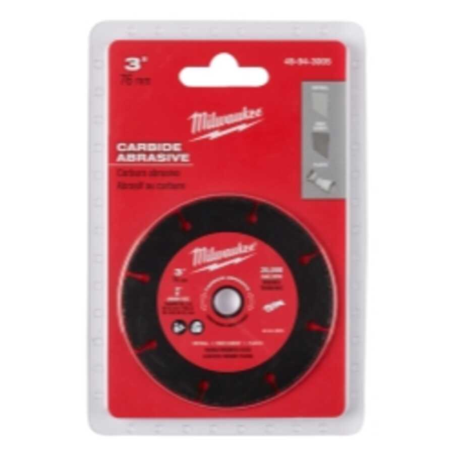 3 in. Carbide Abrasive Cut Off Blade MAX 20k RPM