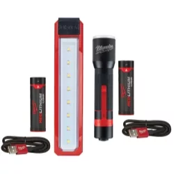 2PC RECHARGEABLE PERSONAL LIGHTING AUTO KIT