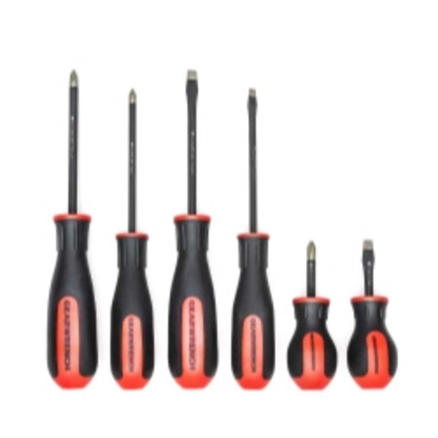 6PC SET DIAMOND TIP SCRDR