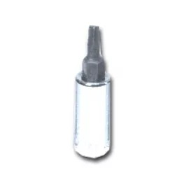 SOCKET SLOTTED BIT #8-10 3/8IN. DRIVE 2IN. LENGTH (image for) SOCKET SLOTTED BIT #8-10 3/8IN. DRIVE 2IN. LENGTH