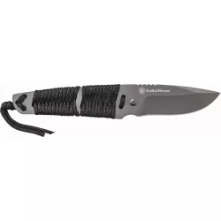 Smith & Wesson Full Tang Drop Point Fixed Blade Knife Smith & Wesson Full Tang Drop Point Fixed Blade Knife