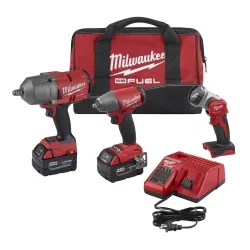 M18 FUEL 3PC AUTO KIT AND FREE M18 1/2" DRILL (image for) M18 FUEL 3PC AUTO KIT AND FREE M18 1/2" DRILL
