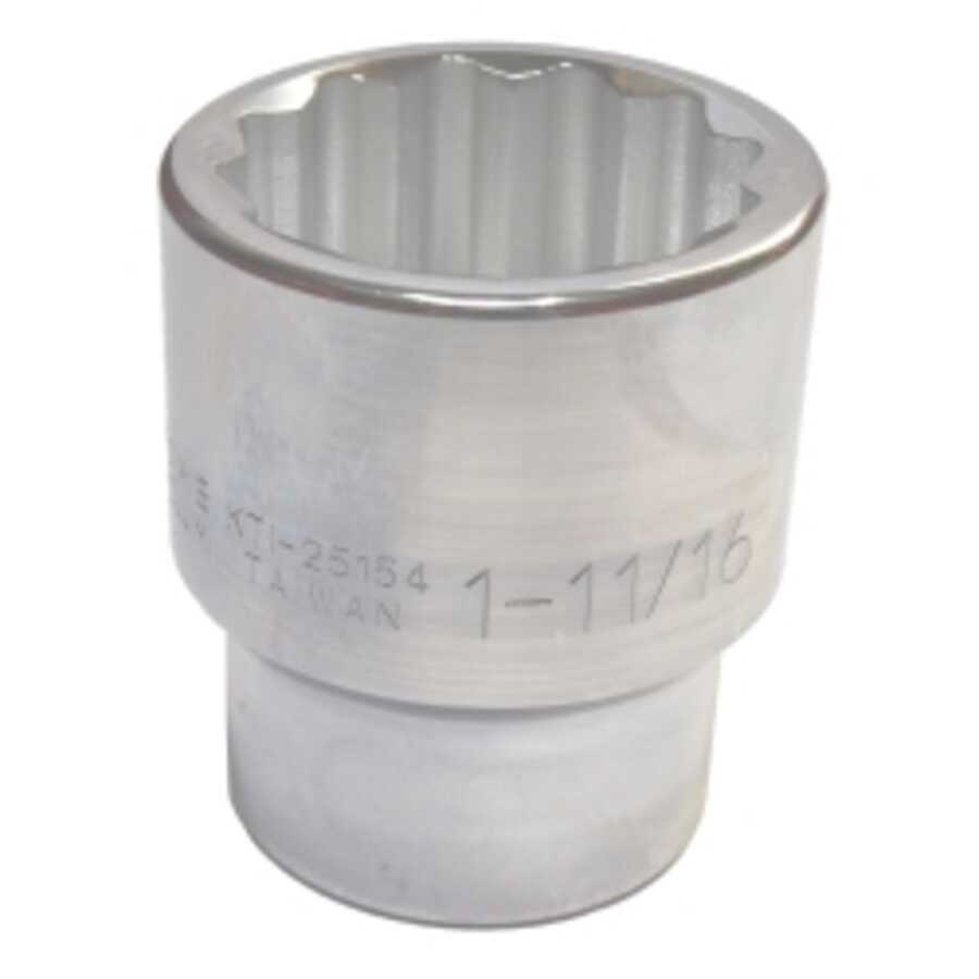 Socket 1" Dr 12 Point 1-11/16"