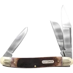 Old Timer Genuine Bone Lumberjack Folding Pocket Knife Old Timer Genuine Bone Lumberjack Folding Pocket Knife