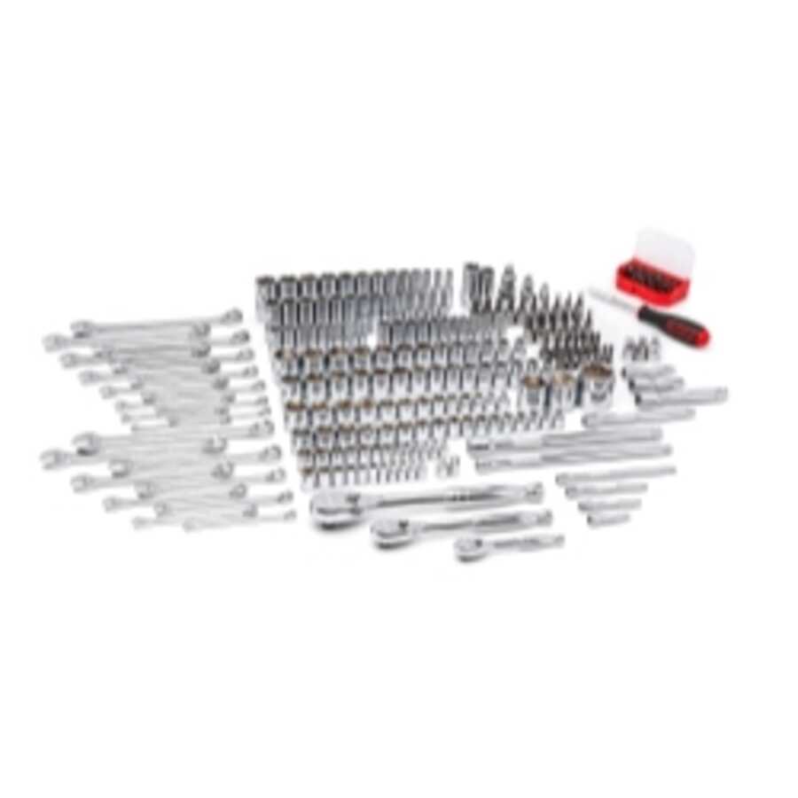 243PC 6 Point 1/4", 3/8", 1/2" Drive Tool Set