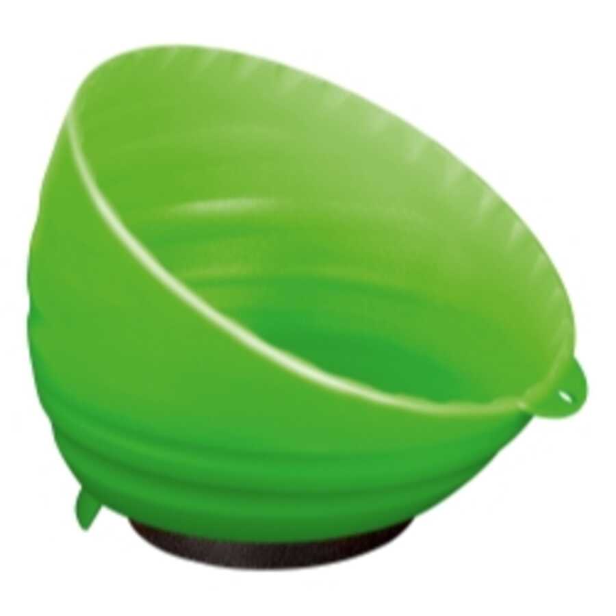 2PK Magnetic Parts Bowl, Neon Green