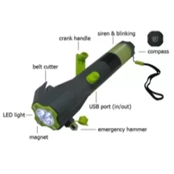 7-in-1 Multi-Functional Emergency Flashlight