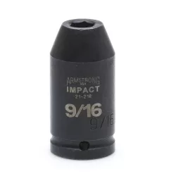 SOCKET IMPACT 9/16 3/4 IN DR 6 PT DP SOCKET IMPACT 9/16 3/4 IN DR 6 PT DP
