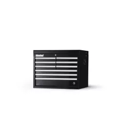 27 X 9 DRAWER TOP CHEST, BLACK